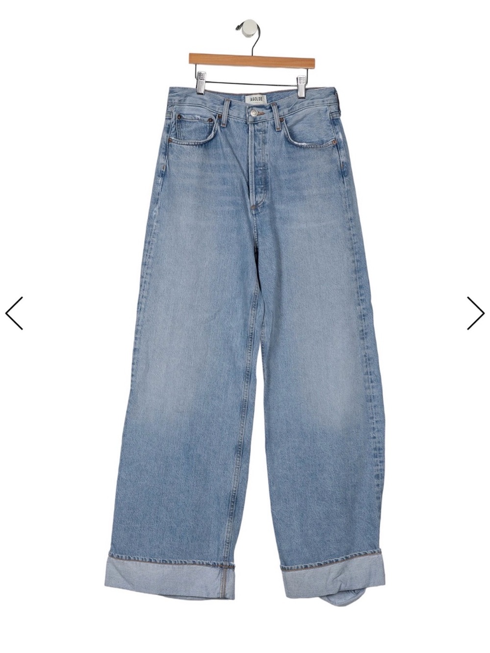 Agolde high waisted jeans